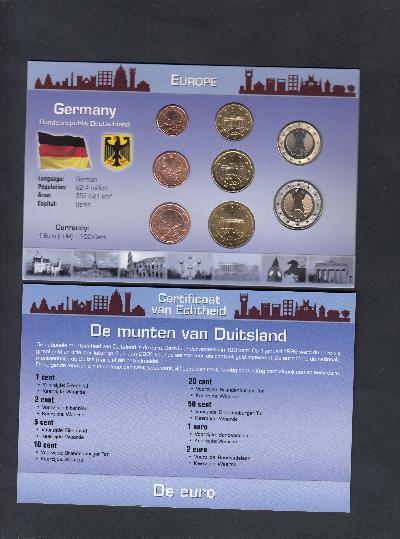 Beschrijving: 3,88 Euro Set(8)